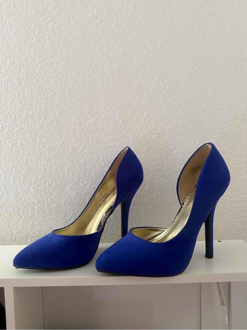 Women’s Pointed Toe High Heels in Royal Blue